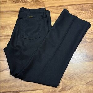 Wrangler Men’s Dress Style Pant Black Size 34